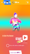 Just Dance Now coach selection screen (2017 update, phone)