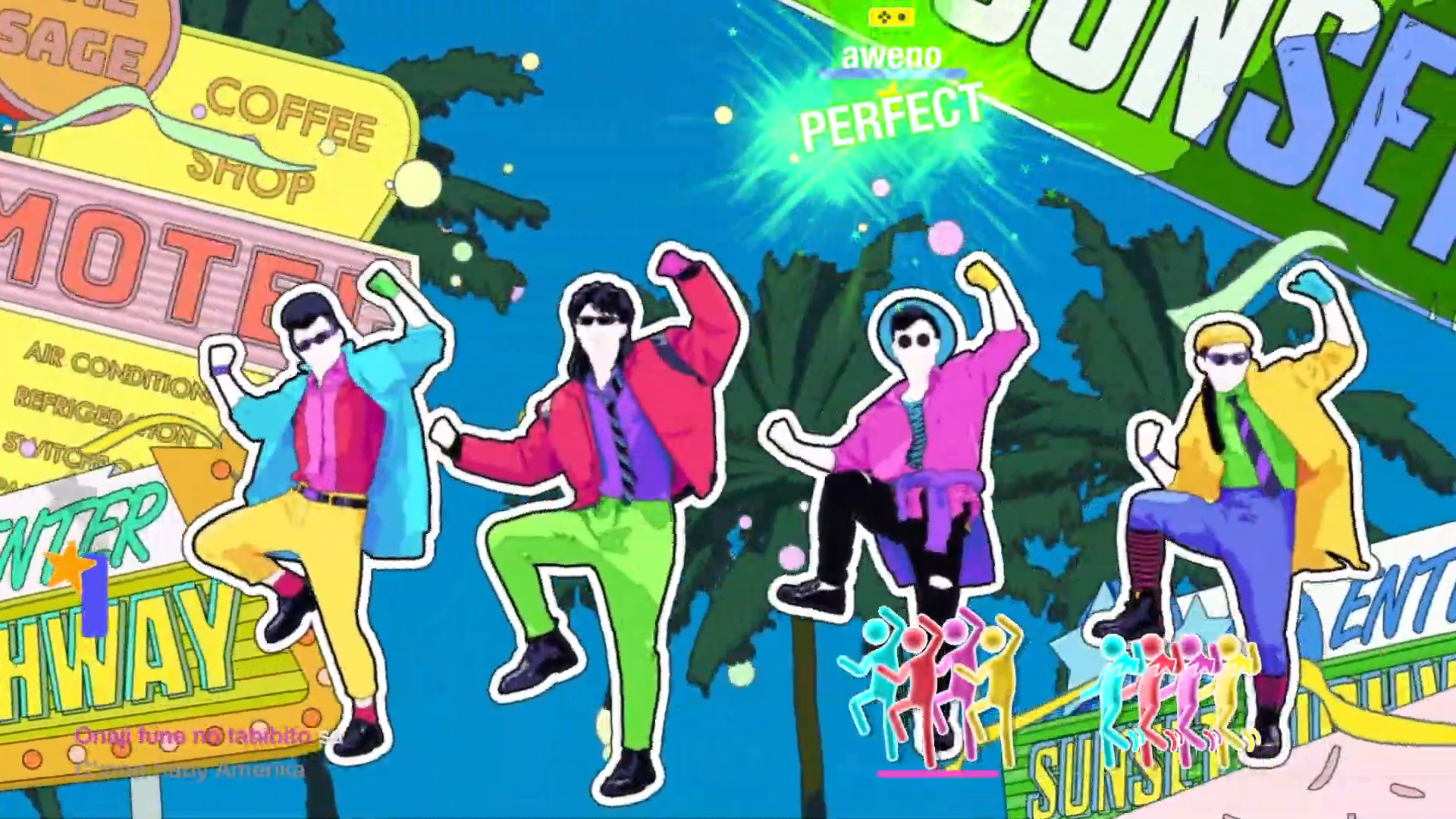 We No Speak Americano, Just Dance Wiki