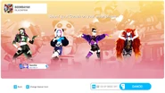 Tela de Seleção de Treinador do Just Dance 2022