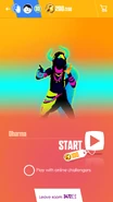 Just Dance Now coach selection screen (2017 update, phone)