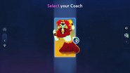 Just Dance 2023 Edition coach selection screen