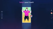 Just Dance 2023 Edition coach selection screen