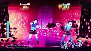 Just Dance 2017 Don't Let Me Down 2 players 5 stars superstar Nintendo switch