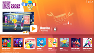 Obsesión on the Just Dance Now menu (2017 update, computer)