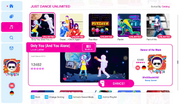 Only You (And You Alone) on the Just Dance 2021 menu