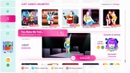 Youmakemefeeldlc jd2020 menu.png (919 KB) You Make Me Feel... on the Just Dance 2020 menu
