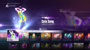 Cola Song on the Just Dance 2016 menu