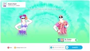 Just Dance 2021 coach selection screen