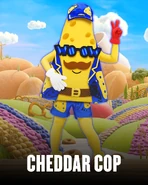Post confirming the return of Cheddar Cop