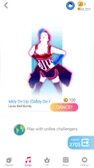 Just Dance Now coach selection screen (updated, phone)