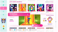 Safe And Sound on the Just Dance 2020 menu