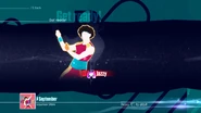 Just Dance 2017 coach selection screen (8th-gen, controller)