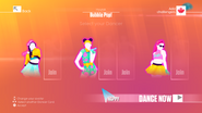 Just Dance 2018 coach selection screen (7th-gen)