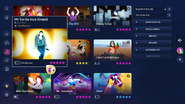 Hit ’Em Up Style (Oops!) on the Just Dance 2023 Edition menu