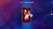 Just Dance 2024 Edition coach selection screen