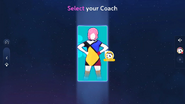 Just Dance 2023 Edition coach selection screen