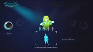 Just Dance 3 coach selection screen