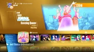 Dancingqueen jd2018 menu new.png (1.96 MB) Dancing Queen on the Just Dance 2018 menu (new)