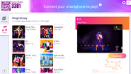 E.T. on the Just Dance Now menu (2020 update, computer)