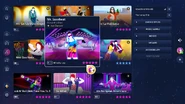 Mr. Saxobeat on the Just Dance 2023 Edition menu