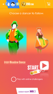 Just Dance Now coach selection screen (2017 update, phone)