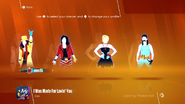 Just Dance 2018 coach selection screen