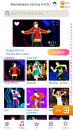 Sugardance jdnow menu phone 2020