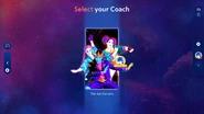 Just Dance 2024 Edition coach selection screen (updated)