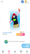 Just Dance Now coach selection screen (2020 update, phone)