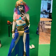Behind the scenes 9 (Nefertari)