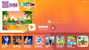 Footloose (Kids) on the Just Dance Now menu (2017 update, computer)