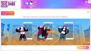 Just Dance Now coach selection screen (computer)