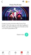 Newsfeed for the "Krazy Pop K-pop" playlist
