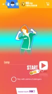 Just Dance Now coach selection screen (2017 update, phone)