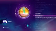 Ring My Bell on the Just Dance: Greatest Hits menu (Xbox 360)