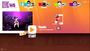 Just Dance Now coach selection screen (2017 update, computer)