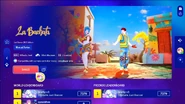 Just Dance 2025 Edition info menu