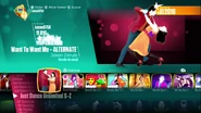 Want To Want Me (Couple Version) on the Just Dance 2018 menu