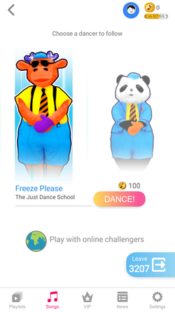 Freeze Please, Just Dance Wiki