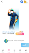 Just Dance Now coach selection screen (2020 update, phone)