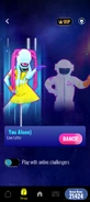 Just Dance Now coach selection screen (2024 update, phone)