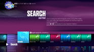 Search bar in Just Dance Unlimited and Just Dance 2017