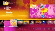 Birthday jd2017 menu.png (1.25 MB) Birthday on the Just Dance 2017 menu