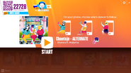 Just Dance Now coach selection screen (2017 update, computer)