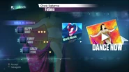 Just Dance 2015 routine selection screen