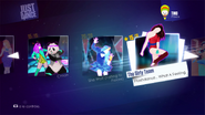 Flashdance ... What A Feeling on theJust Dance 2014 menu