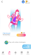 Tela de seleção de dançarino no Just Dance Now (atualização de 2020, celular)