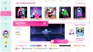 Good Feeling (Extreme Version) on the Just Dance 2020 menu