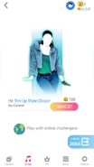 Just Dance Now coach selection screen (2020 update, phone)