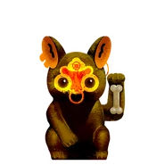 P3 as a Lucky Cat (from Walking on Sunshine)